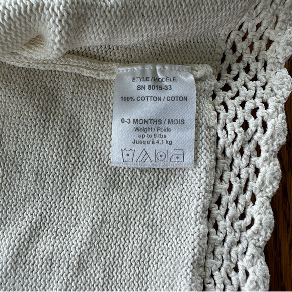 Koala Baby Cotton Button Cardigan, size 0-3 months - Picture 5 of 6